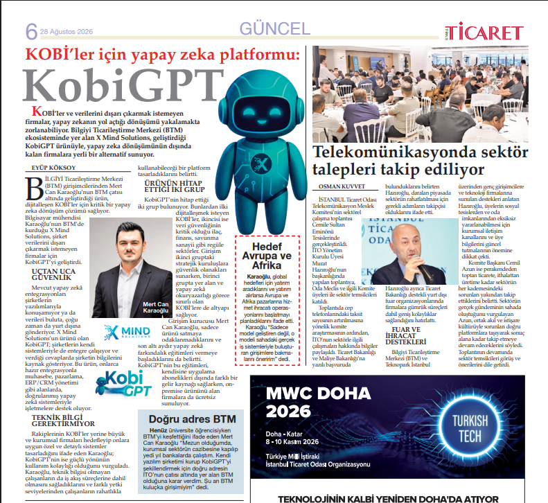An AI platform for SMEs: KobiGPT